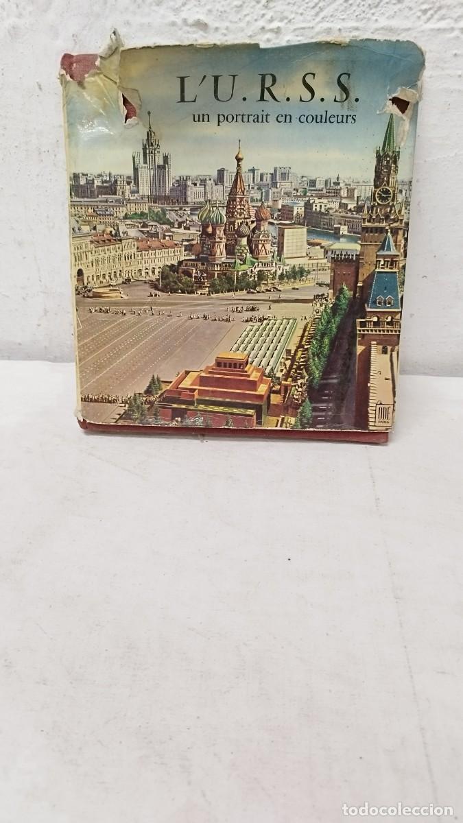 Militaria: Antiguo libro L'u.r.s.s. un portrait en couleur A&ntilde;o de publicaci&oacute;n: 1959