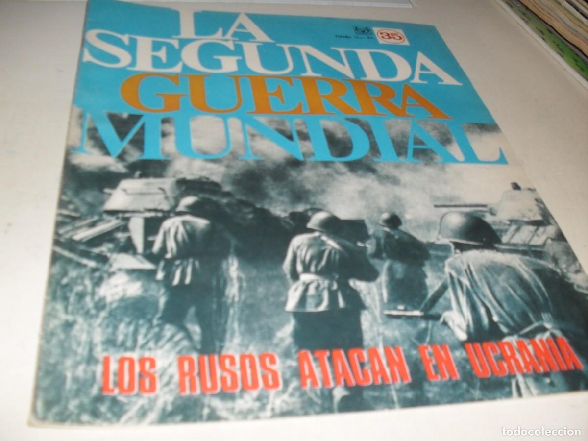 Militaria: LA 2&ordf; GUERRA MUNDIAL 35 LOS RUSOS ATACAN UCRANIA,CON LAMINA GORYUNOV (SGM)(DE 144).CODEX,1967
