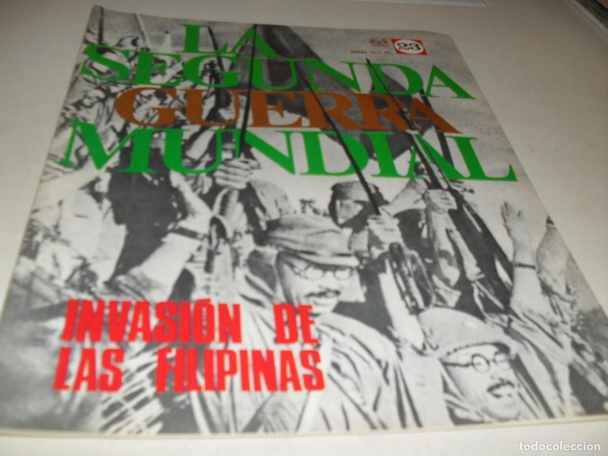 Militaria: LA 2&ordf; GUERRA MUNDIAL 23 INVASION DE LAS FILIPINAS,CON LAMINA THOMPSON M1(DE 144).CODEX,1967