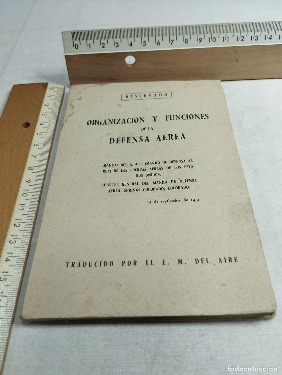 Militaria: Organizaci&oacute;n y funciones de la defensa a&eacute;rea. Mando de defensa a&eacute;rea, 1951