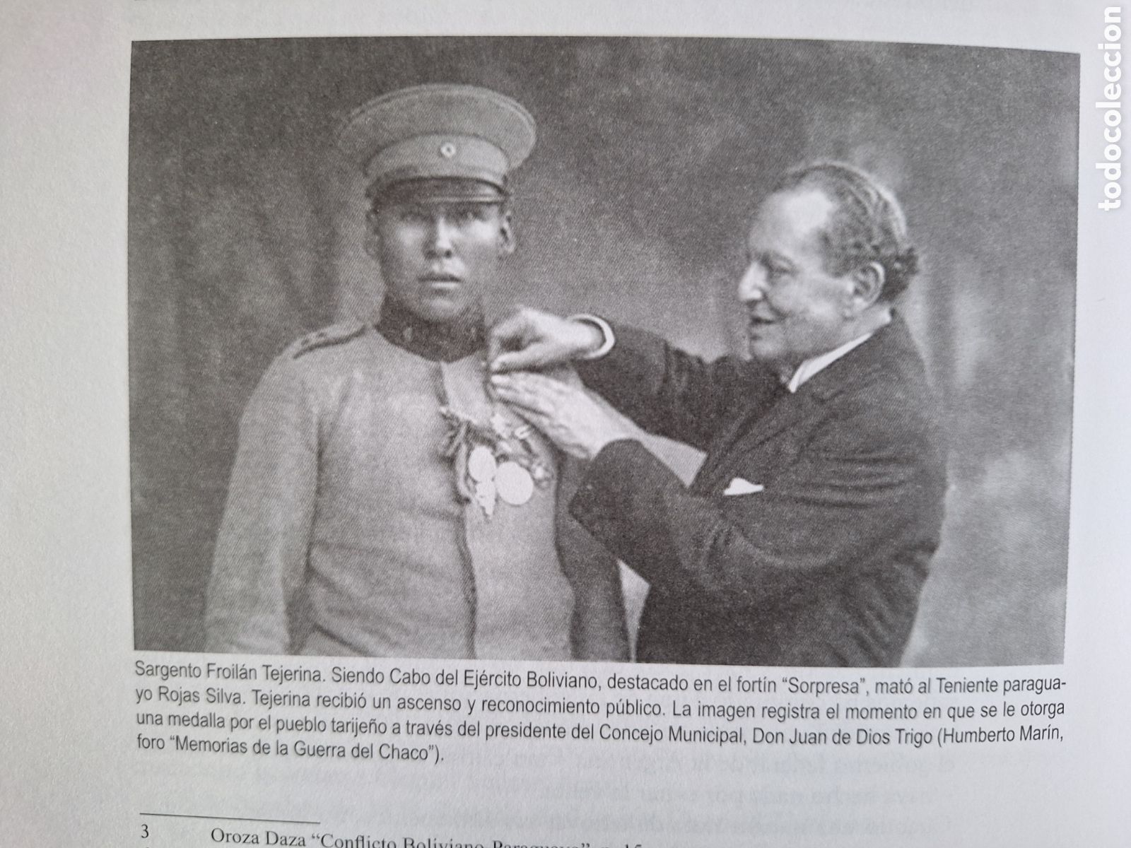 Militaria: REVISTA ARTICULO DEL PINO MENCK GUERRA DEL CHACO FORTINES MISION DE PAZ URUGUAYA 1929/30