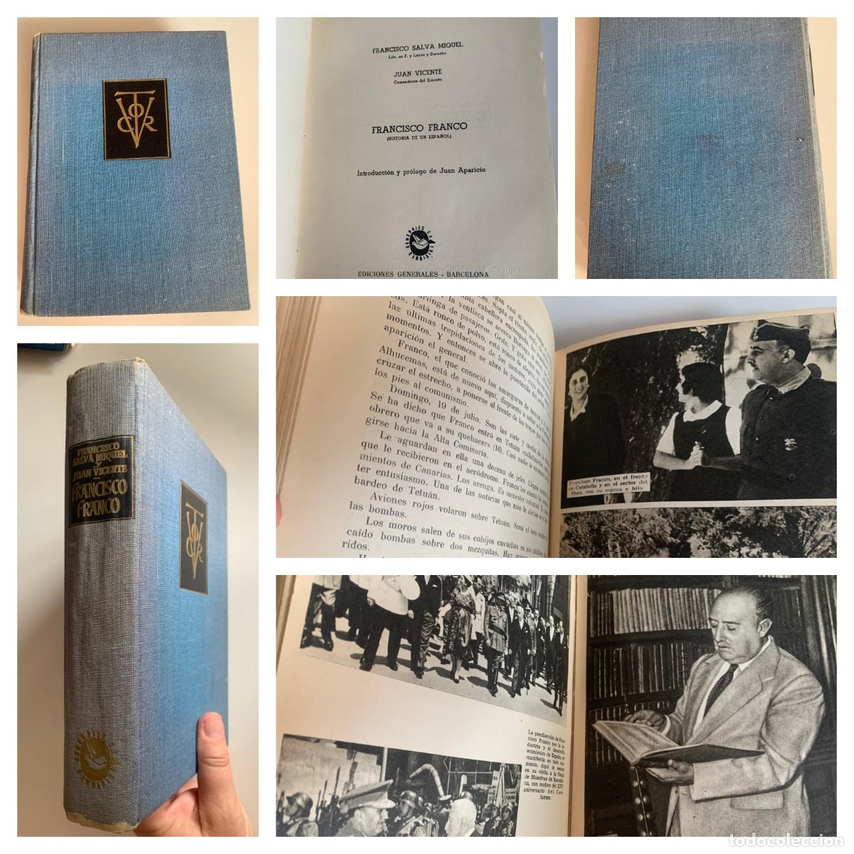 Militaria: ''FRANCISCO FRANCO''. JUAN VICENTE,FCO.SALVA. 1959 U25