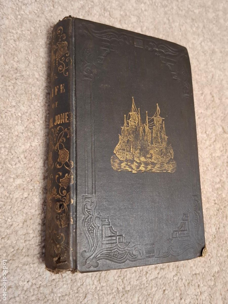 Militaria: Life of Rear-Admiral John Paul Jones, Philadelphia, 1850, ilustrado