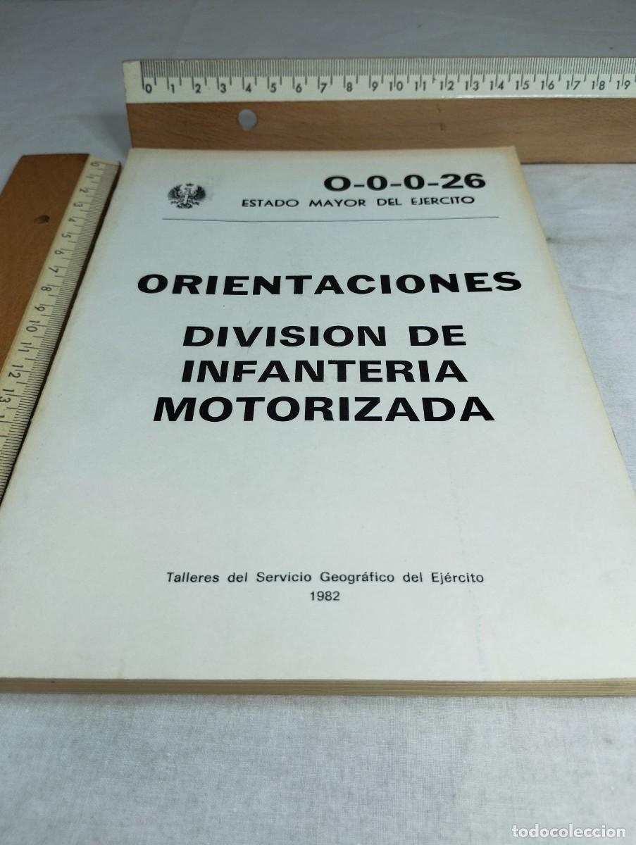 Military Antiques: Orientaciones, divisi&oacute;n infanter&iacute;a motorizada. Talleres del servicio geogr&aacute;fico del ej&eacute;rcito.