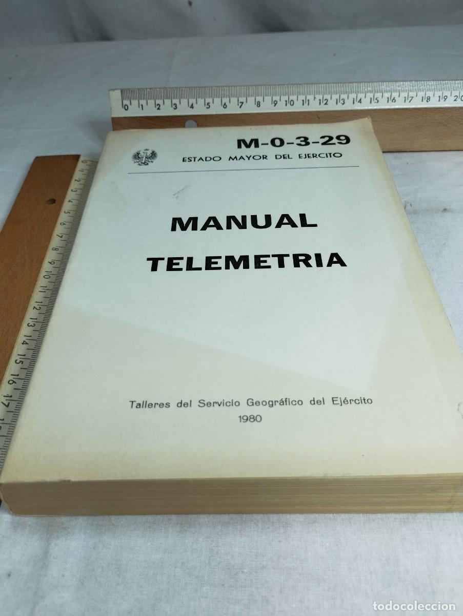 Military Antiques: Manual telemetr&iacute;a. Talleres del servicio geogr&aacute;fico del ej&eacute;rcito.