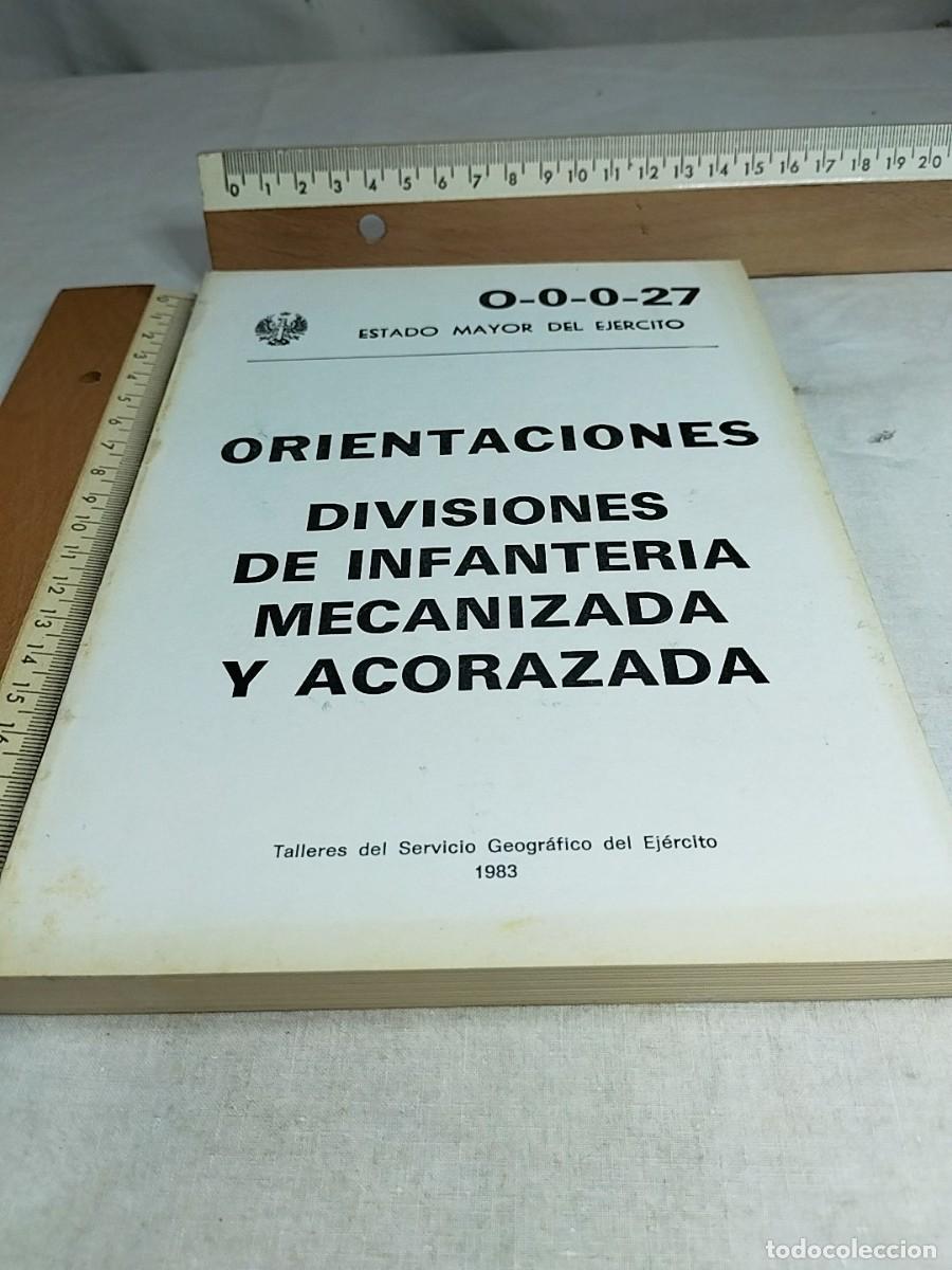 Military Antiques: Orientaciones, divisiones de infanter&iacute;a mec. y acora. Talleres del servicio geogr&aacute;fico del ej&eacute;rcito.