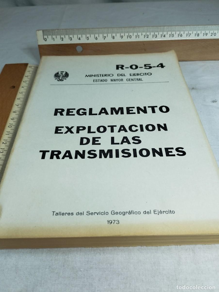 Military Antiques: Reglamento, explotaci&oacute;n de las transmisiones. Talleres del servicio geogr&aacute;fico del ej&eacute;rcito.