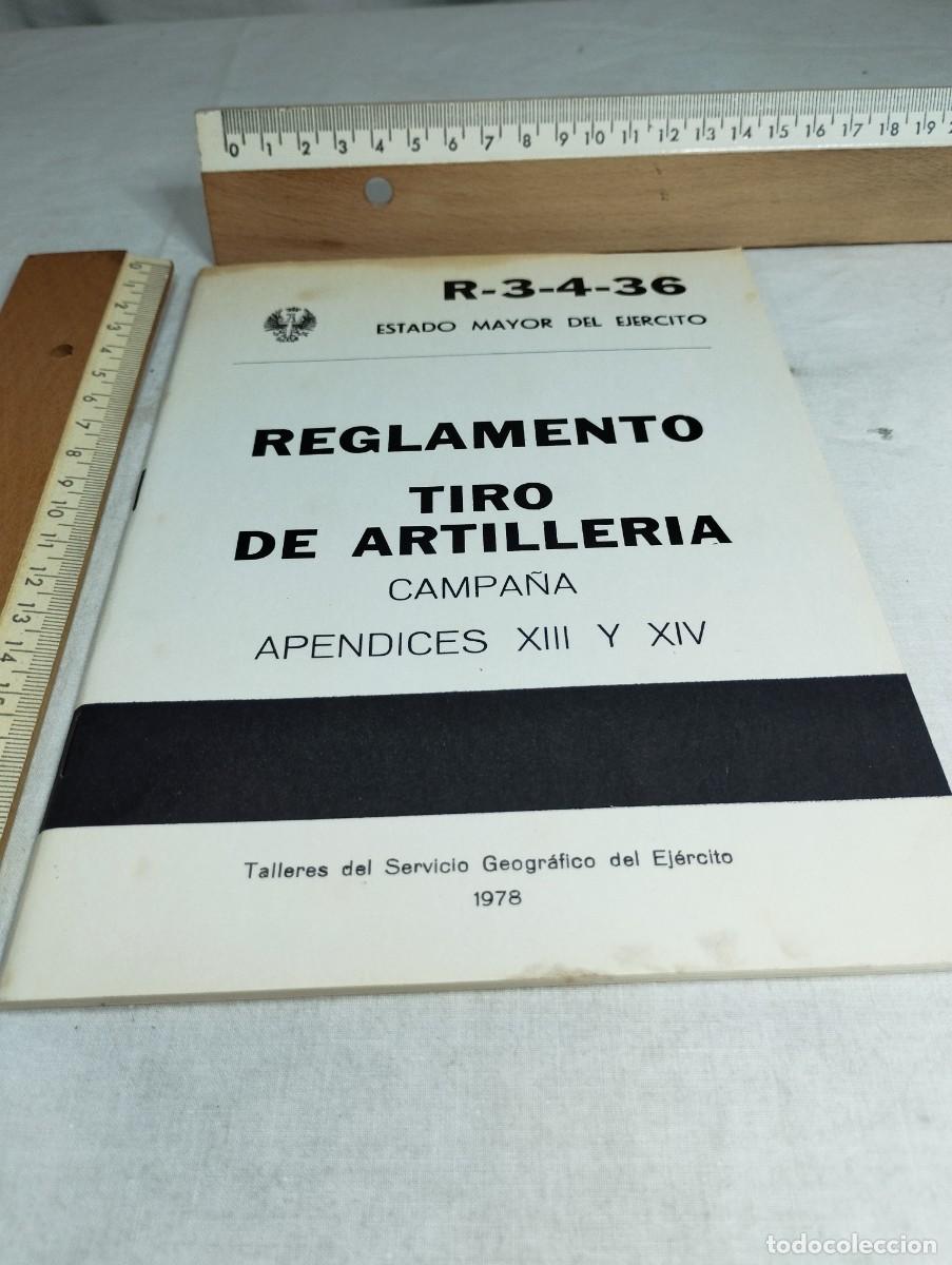 Military Antiques: Reglamento tiro de artiller&iacute;a. Ap&eacute;ndices XIII y XIV. Talleres del servicio geogr&aacute;fico del ej&eacute;rcito.