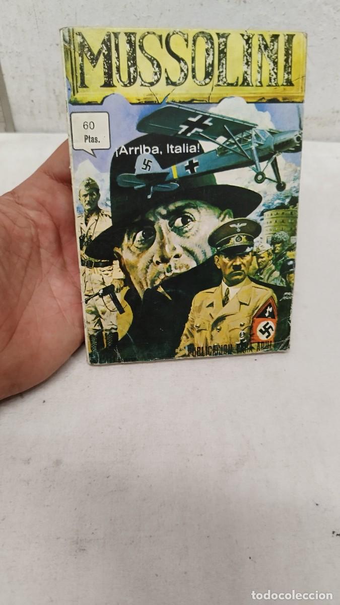 Militaria: Antiguo comic Mussolini,&iexcl;arriba italia!