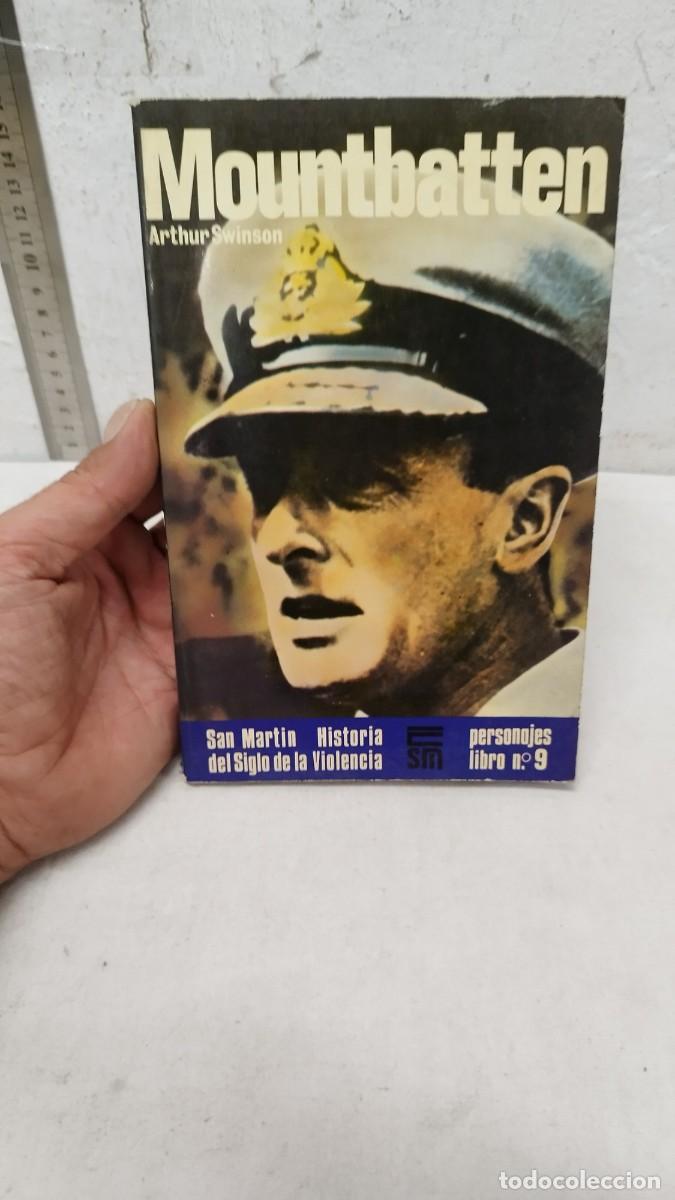 Militaria: Antiguo libro militar,mountbatten Arthur swinson N&ordm;9 segunda II Guerra mundial.