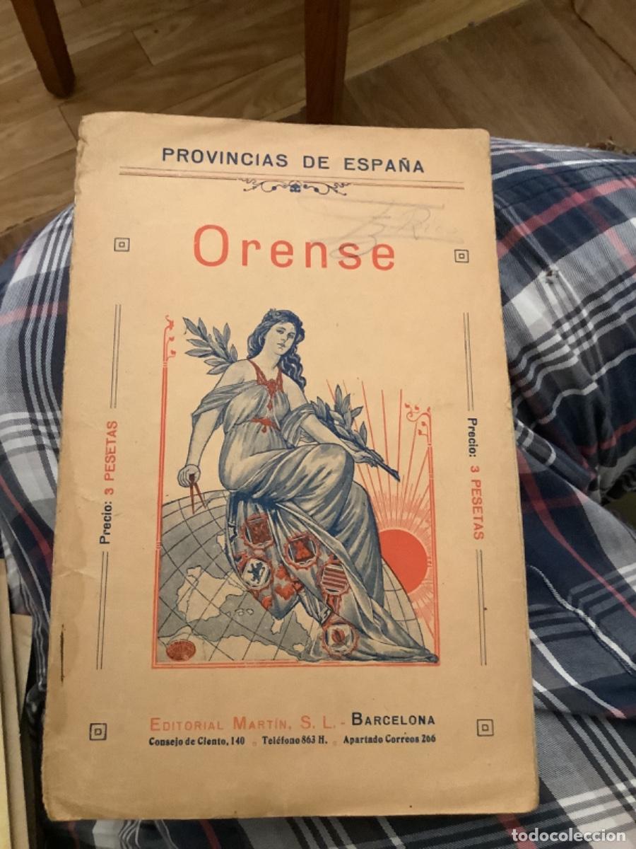 Militaria: COLECCION DE CARTAS COROGRAFICAS MARTIN.- Provincias de Espa&ntilde;a: ORENSE