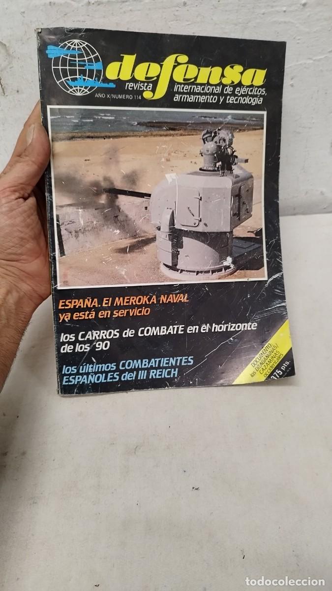 Militaria: Antigua revista.DEFENSA N&ordm; 114. LOS &Uacute;LTIMOS COMBATIENTES ESPA&Ntilde;OLES DEL III REICH. DIVISI&Oacute;N AZUL.