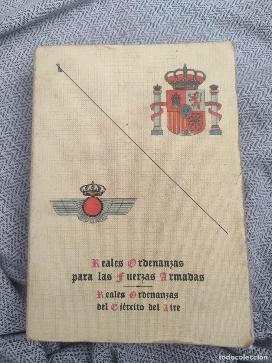 Militaria: REALES ORDENANZAS PARA LAS FUERZAS ARMADAS. EJERCITO DEL AIRE
