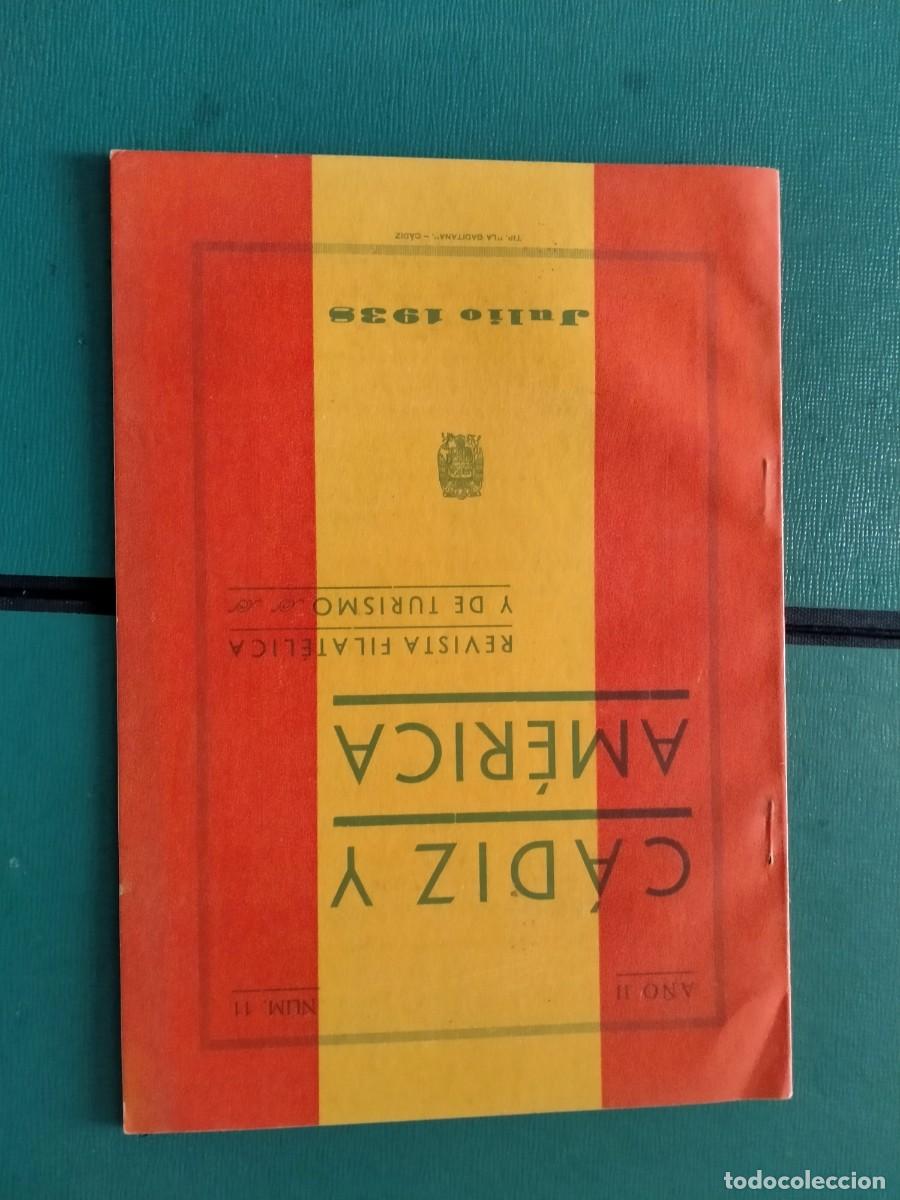 Militaria: guerra civil revista filatelica 1938