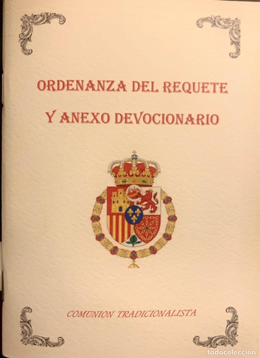 Militaria: Ordenanza y Devocionario del Requet&eacute;