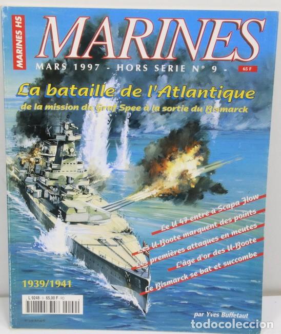 Militaria: Libro La bataille de l Atlantique. Graf Spee a la sortie du Bismarck. Yves Buffetaut. En franc&eacute;s.