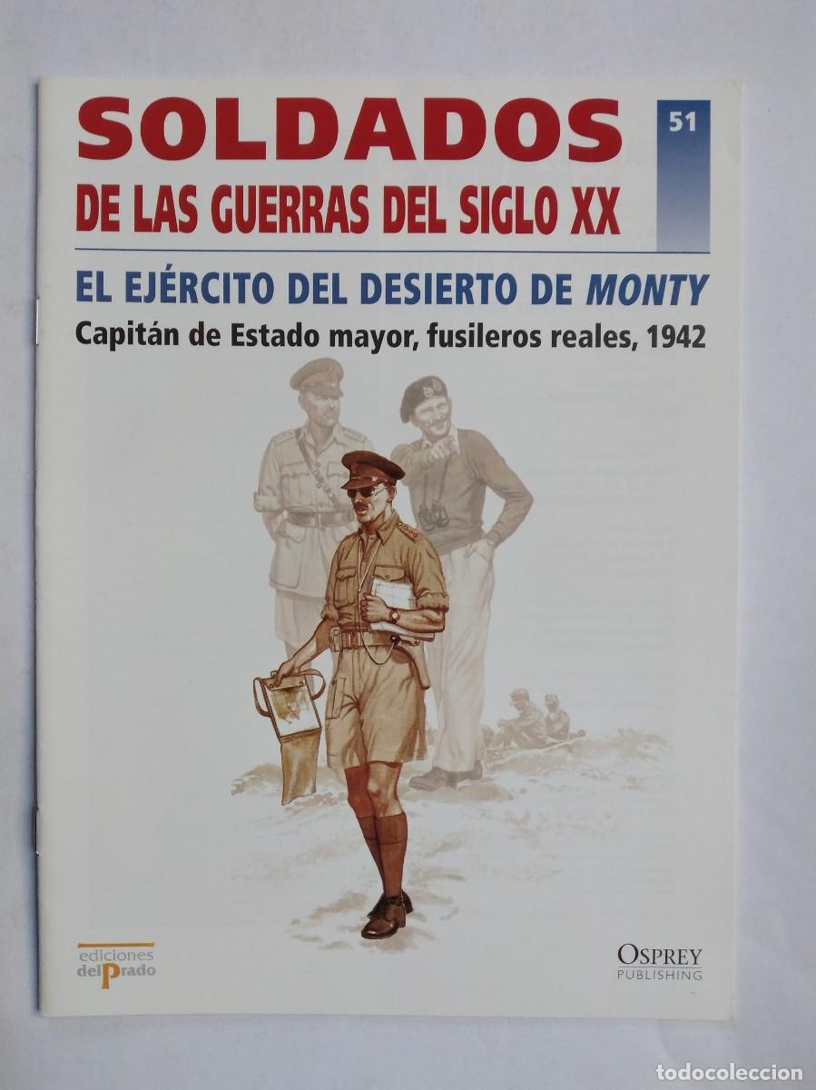 Militaria: SOLDADOS DE LAS GUERRAS DEL SIGLO XX N&ordm; 51 EJ&Eacute;RCITO DESIERTO MONTY CAPIT&Aacute;N FUSILEROS REALES