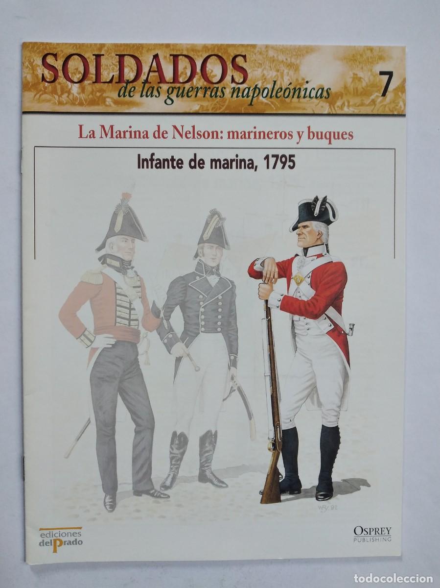 Militaria: SOLDADOS DE LAS GUERRAS NAPOLE&Oacute;NICAS N&ordm; 7 INFANTE MARINA NELSON 1795 MARINEROS BUQUES