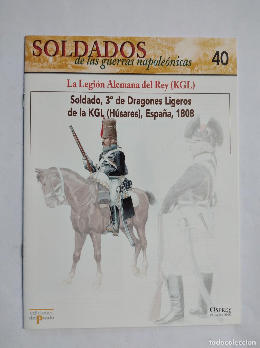 Militaria: SOLDADOS DE LAS GUERRAS NAPOLE&Oacute;NICAS N&ordm; 40 SOLDADO 3&ordm; DRAGONES KGL H&Uacute;SARES LEGI&Oacute;N ALEMANA
