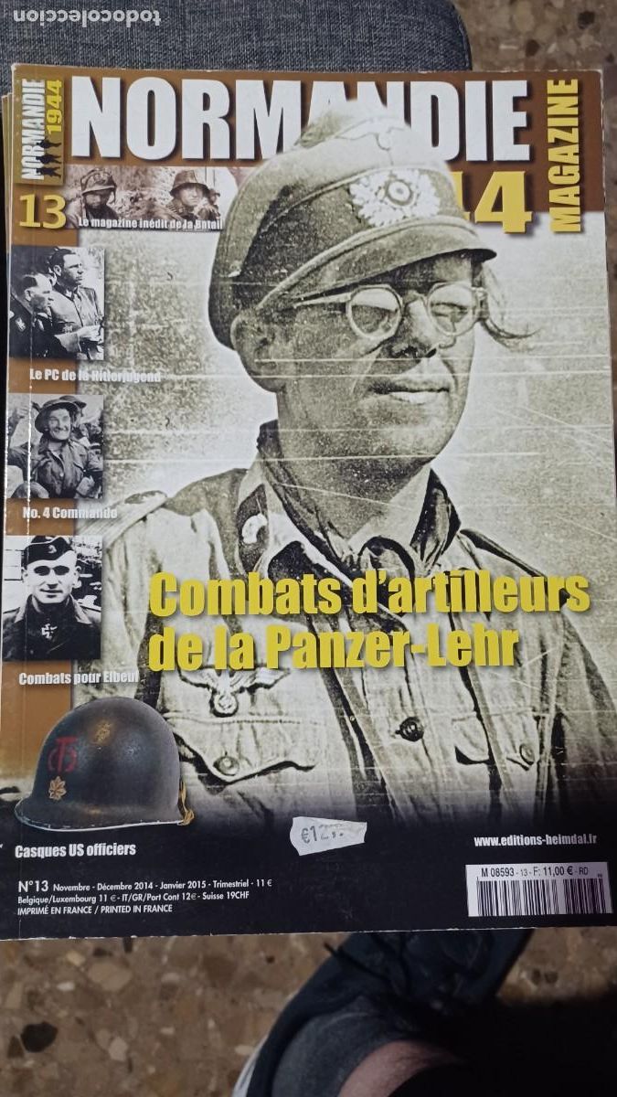 Militaria: Normandie 1944 magazine. N⁰ 13 96 pags