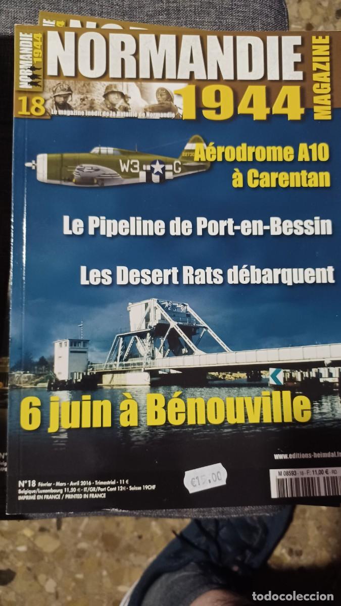 Militaria: Normandie 1944 magazine. N⁰ 18 96 pags