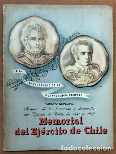 Militaria: MEMORIAL EJERCITO DE CHILE - 1541 A 1910 + N&ordm; 304