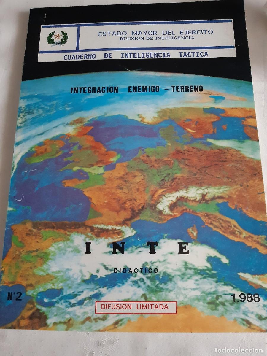 Militaria: Estado Mayor del Ejercito divisi&oacute;n inteligencia cuaderno inteligencia t&aacute;ctica INTE integraci enemigo