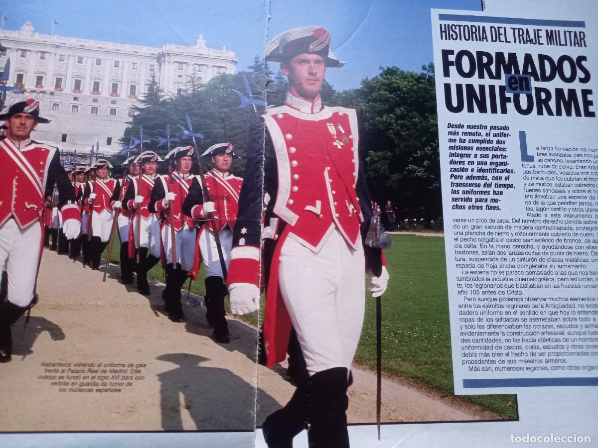 Military Antiques: HISTORIA DEL TRAJE MILITAR. 6 PAGINAS. EXTRA&Iacute;DAS DE MUY INTERESANTE 1988