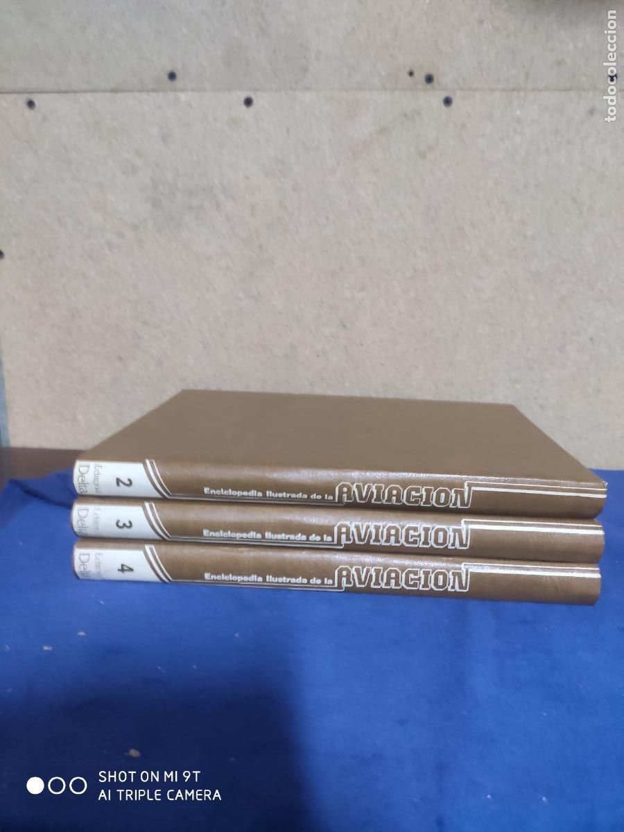 Military Antiques: enciclopedia ilustrada de la aviacion tomos 2,3 y 4