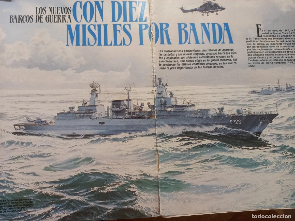 Military Antiques: LOS NUEVOS BARCOS DE GUERRA. 9 PAGINAS EXTRA&Iacute;DAS DE MUY INTERESANTE 1990