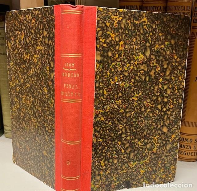 Military Antiques: CODIGO PENAL MILITAR Y LEY DE ORGANIZACION Y ATRIBUCIONES DE LOS TRIBUNALES DE GUERRA 1884
