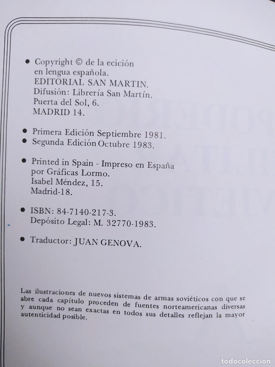 Militaria: El Poder&iacute;o Militar Sovi&eacute;tico. Ed San Martin, 1983 - Foto 3
