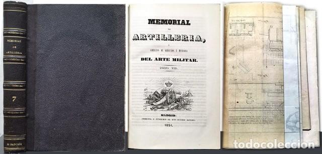 Militaria: MEMORIAL DE ARTILLERIA TOMO VII - R. SANCHIZ - A-HM-1551