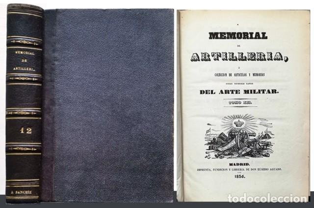 Militaria: MEMORIAL DE ARTILLERIA TOMO XII - R. SANCHIZ - A-HM-1552