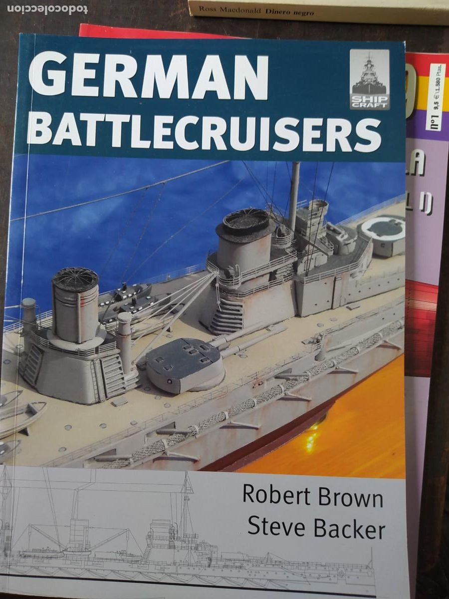 Military Antiques: German Battlecruisers. R Brown. Shipcraft