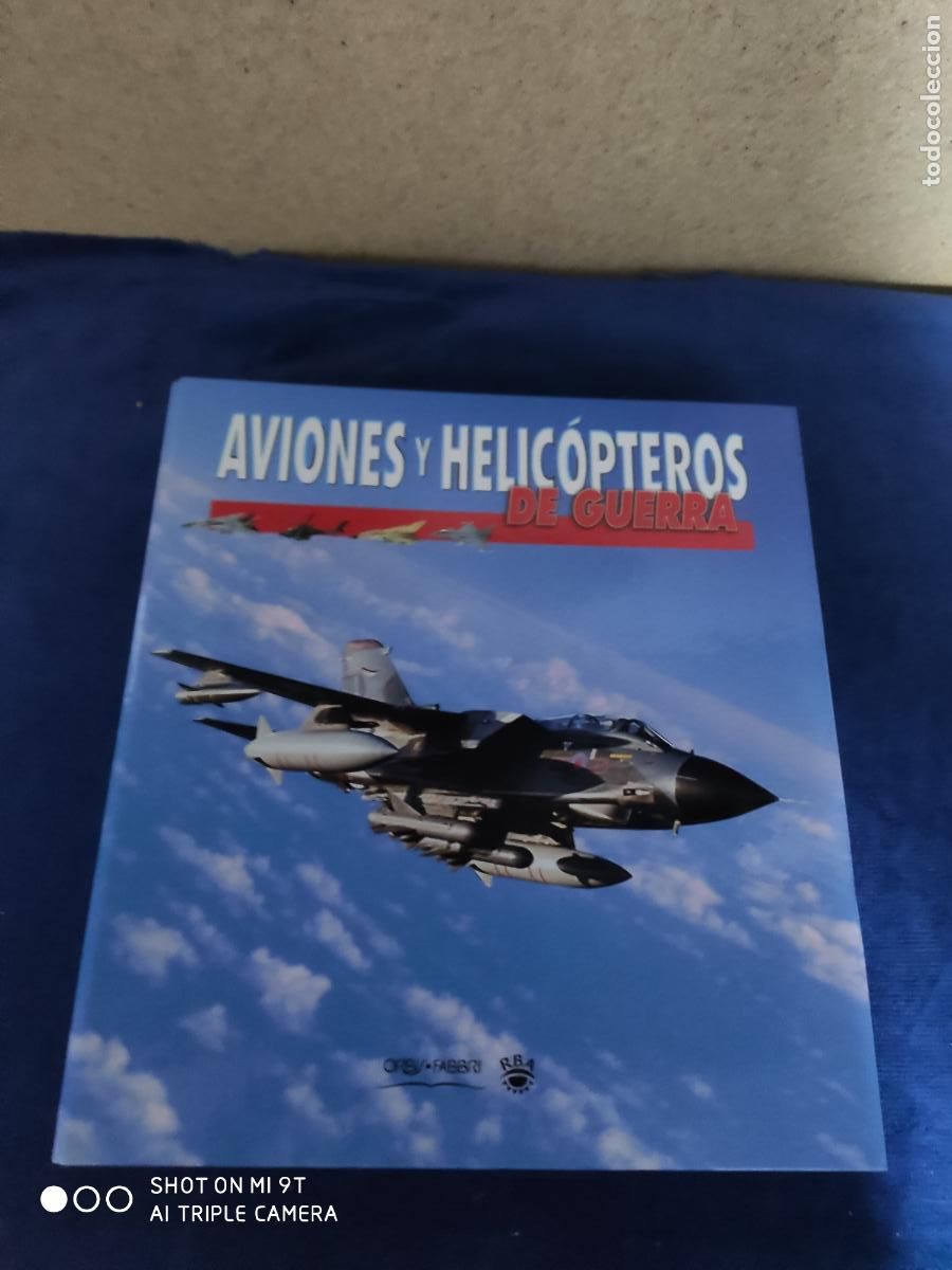 Military Antiques: AVIONES Y HELICOPTEROS DE GUERRA CARPETA CON 27 FASCICULOS RBA
