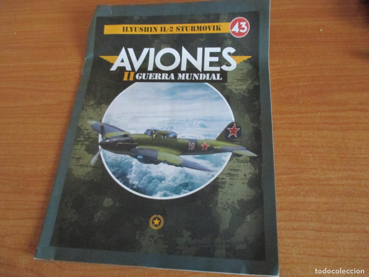 Militaria: AVIONES II GUERRA MUNDIAL: FASCICULO N&ordm; 43 , ILYUSHIN IL-2 STURMOVIK