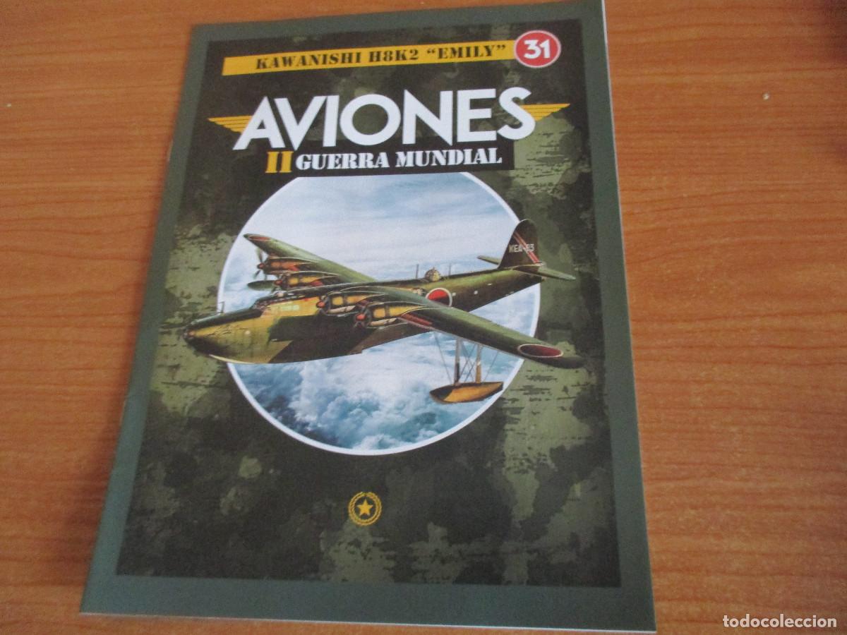 Militaria: AVIONES II GUERRA MUNDIAL: FASCICULO N&ordm; 31 , KAWANISHI H8K2 EMILY