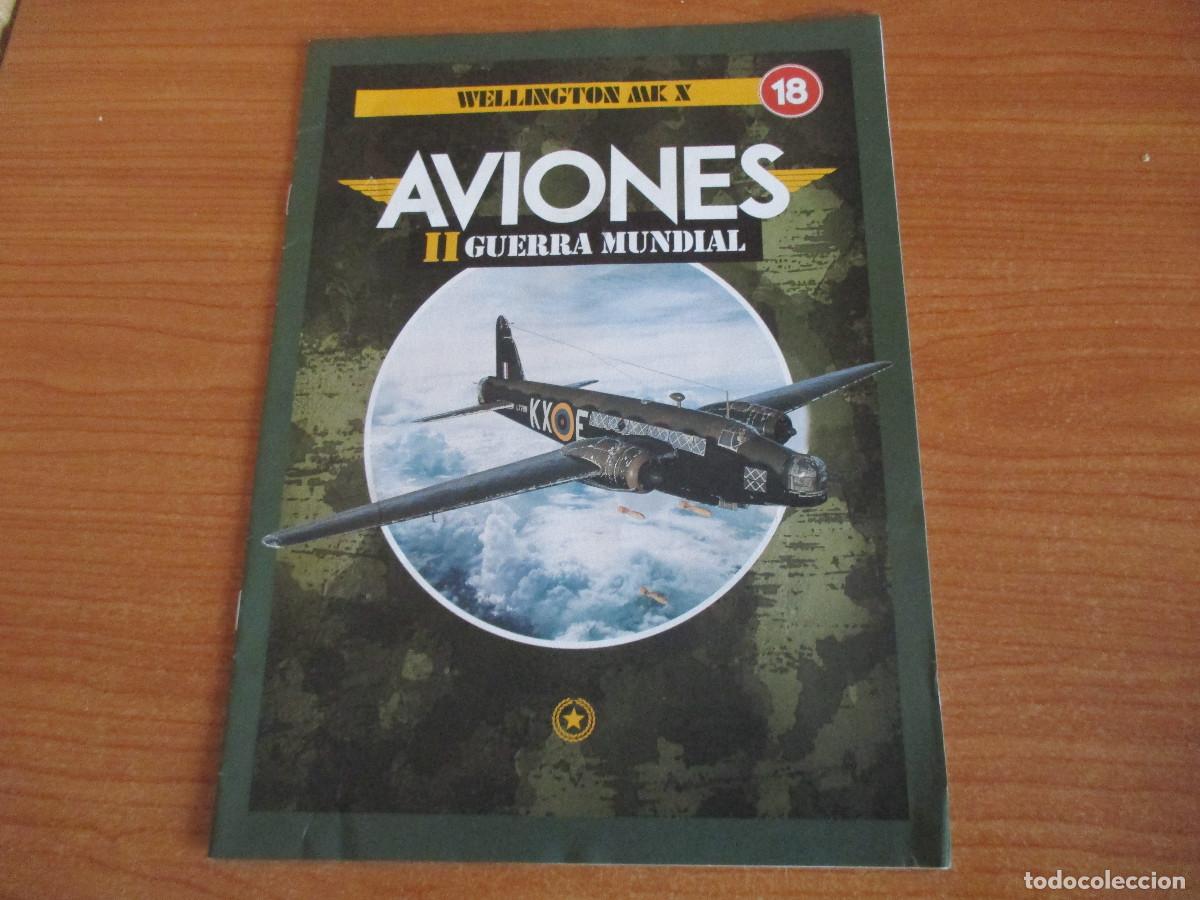 Militaria: AVIONES II GUERRA MUNDIAL: FASCICULO N&ordm; 18 , WELLINGTON MK X