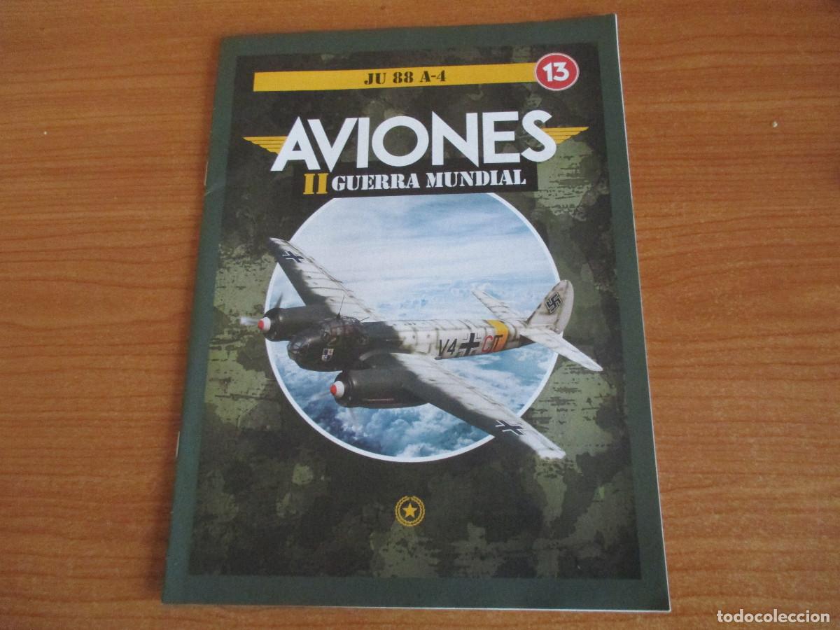 Militaria: AVIONES II GUERRA MUNDIAL: FASCICULO N&ordm; 13 , JU-88 A-4