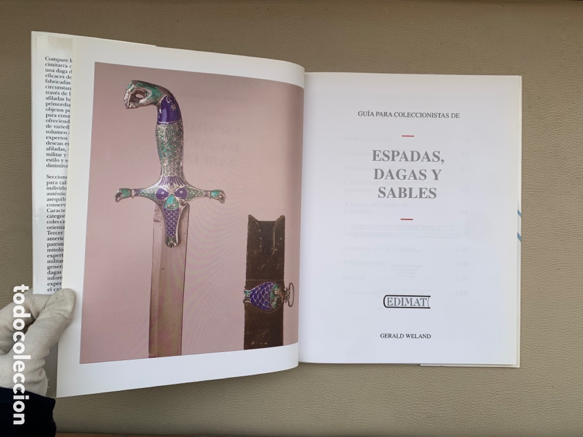 Militaria: LIBRO ESPADAS DAGAS Y SABLES - Foto 2