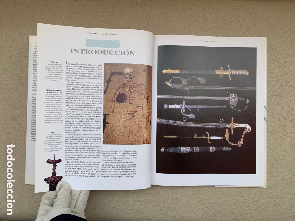 Militaria: LIBRO ESPADAS DAGAS Y SABLES - Foto 3