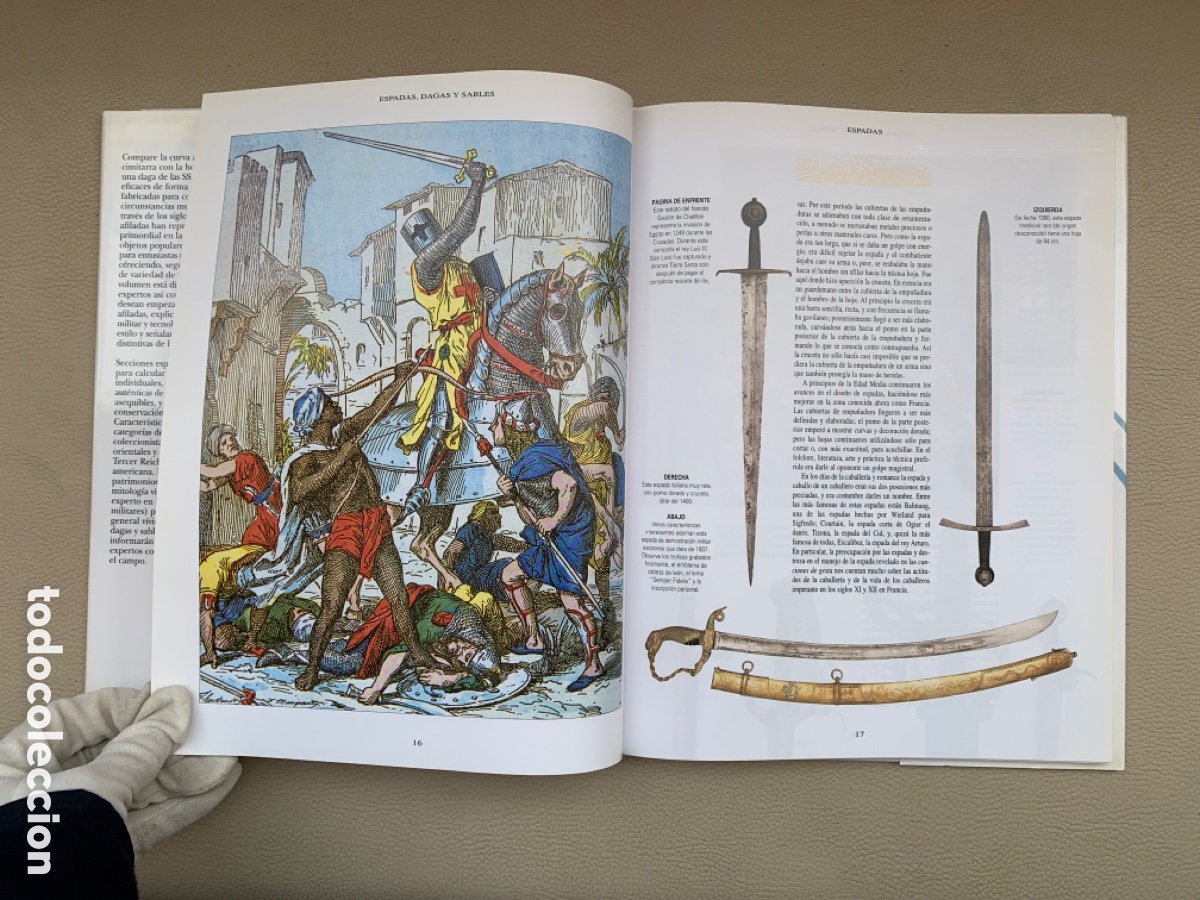 Militaria: LIBRO ESPADAS DAGAS Y SABLES - Foto 5