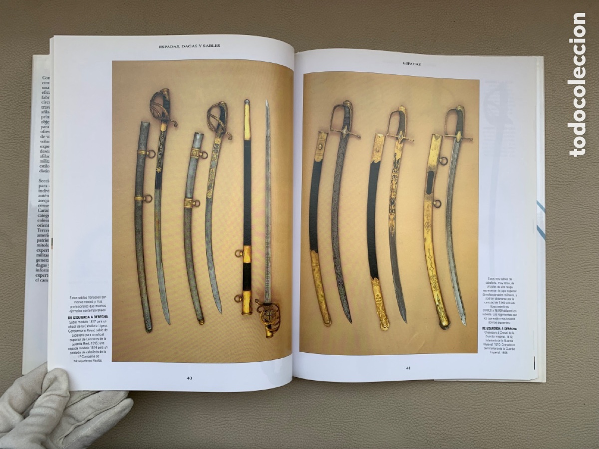 Militaria: LIBRO ESPADAS DAGAS Y SABLES - Foto 6