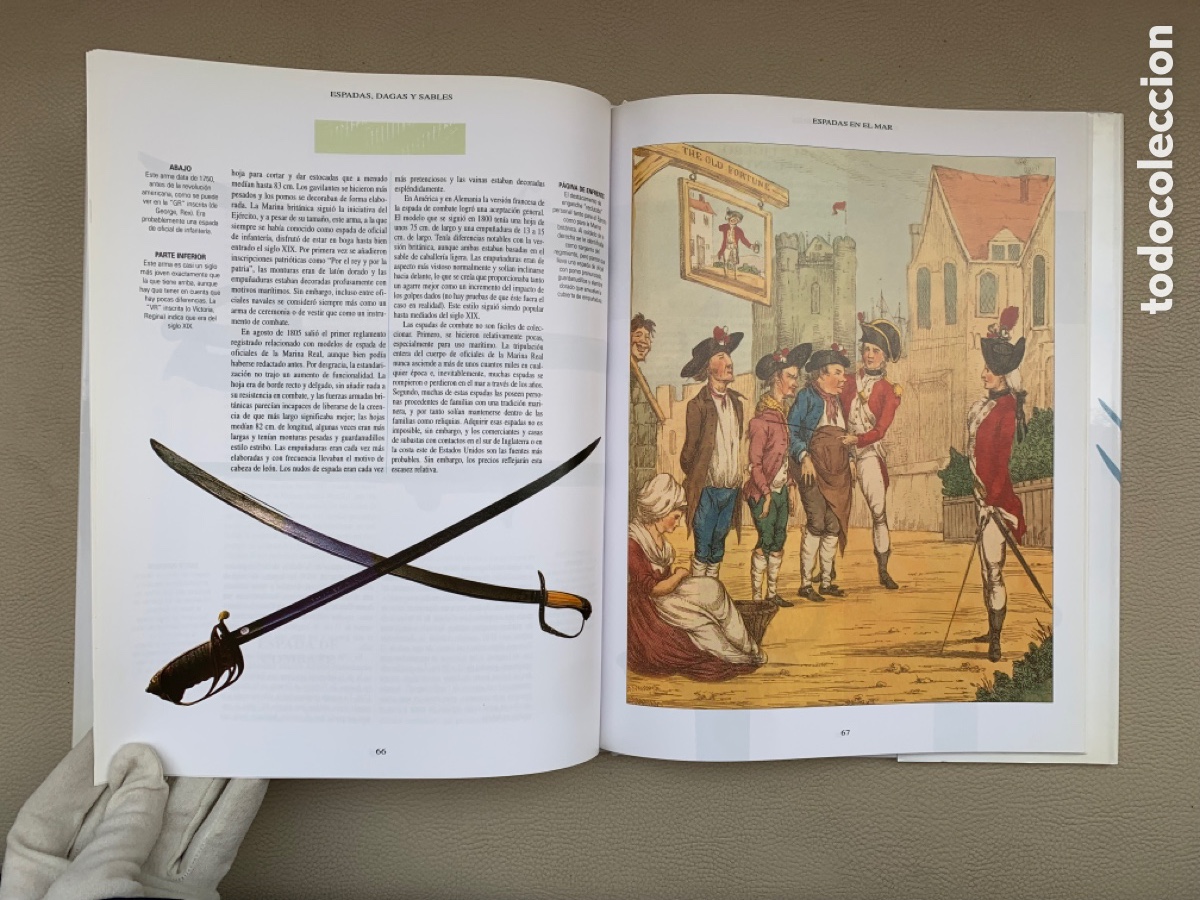 Militaria: LIBRO ESPADAS DAGAS Y SABLES - Foto 8