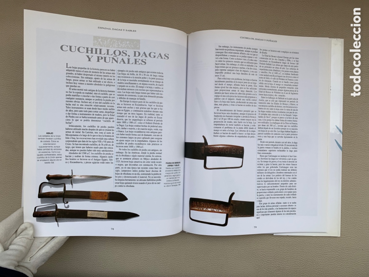 Militaria: LIBRO ESPADAS DAGAS Y SABLES - Foto 9