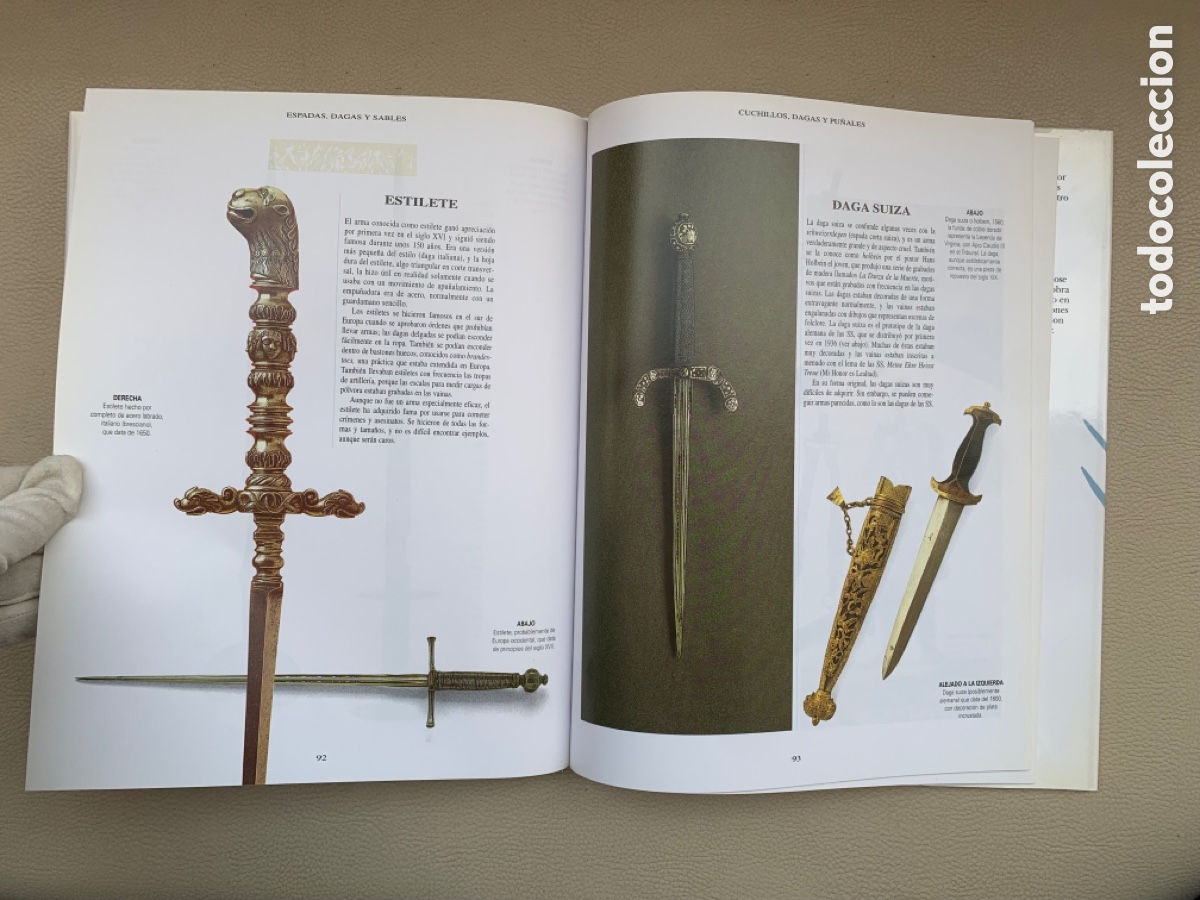 Militaria: LIBRO ESPADAS DAGAS Y SABLES - Foto 14