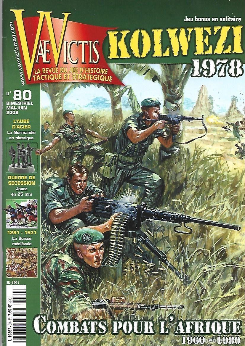 Militaria: Vae Victis 80: Kolwezi 1978, 2008, muy buen estado