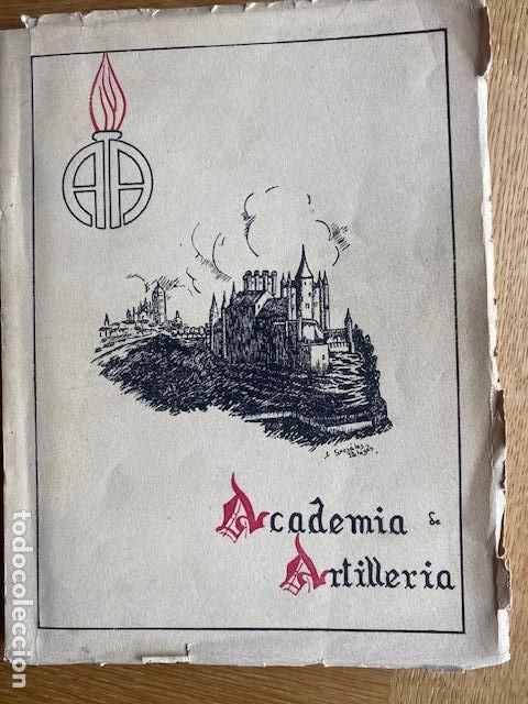 Military Antiques: Academia de Artilleria. 1950. Recuerdo despedida Caballeros Alf&eacute;reres Cadetes.