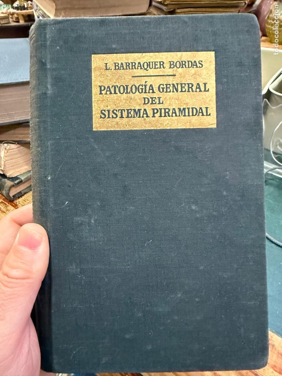 Militaria: LIBRO PATOLOGIA GENERAL DEL SISTEMA PIRAMIDAL - A&Ntilde;O 1952 - 323 PAG